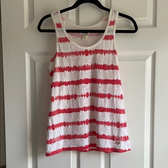 Levi's Red and White Striped Tank Top - Picture 1 of 7